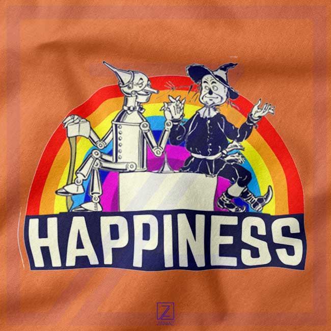 Tinman and Scarecrow closeup Tank Top - Happiness Rainbow