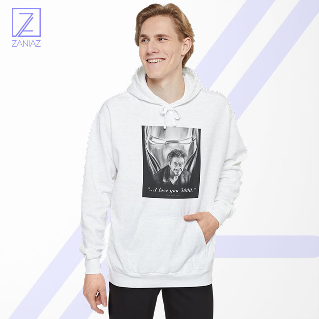 Tony Stark Love You 3000 Hoodie - Marvel Superheroes