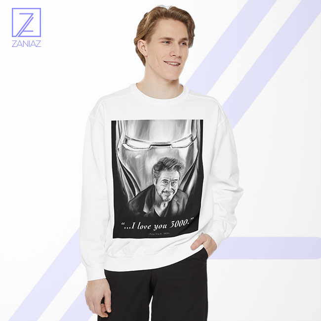 Tony Stark Love You 3000 Sweatshirt - Iron Man