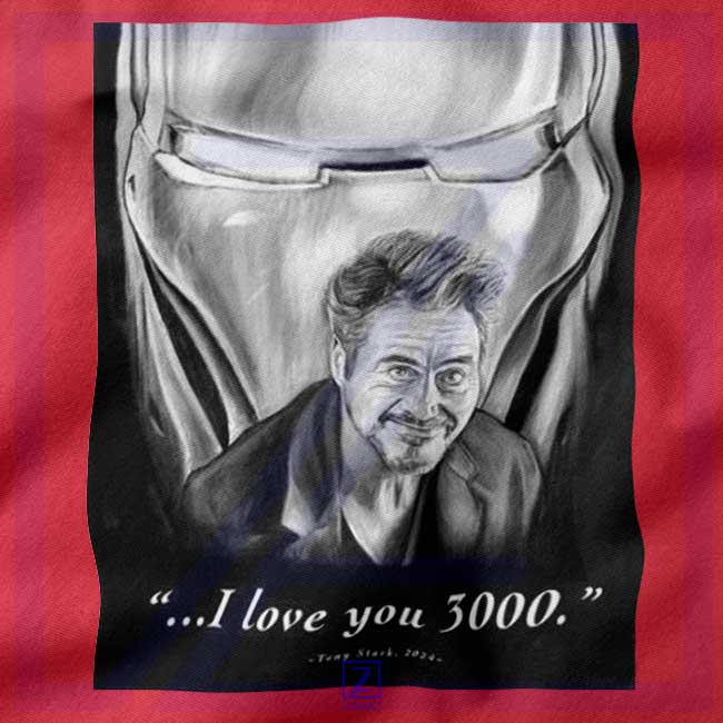 Tony Stark Love You 3000 closeup Sweatshirt - Iron Man