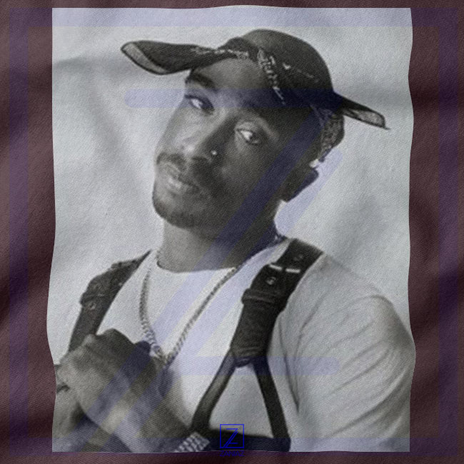 Tupac Black Bandana 2021 Tshirt - Zaniaz.com - Music Tees