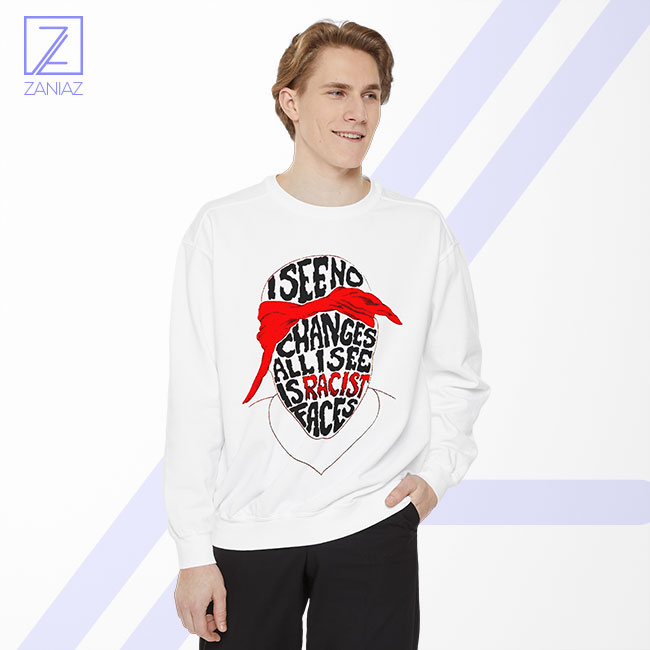 Tupac Shakur Racist Faces Sweatshirt - American Rapper