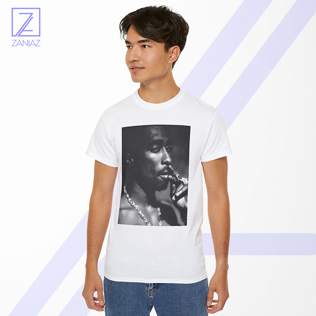 Tupac Shakur Smoke Best Tshirt - Music