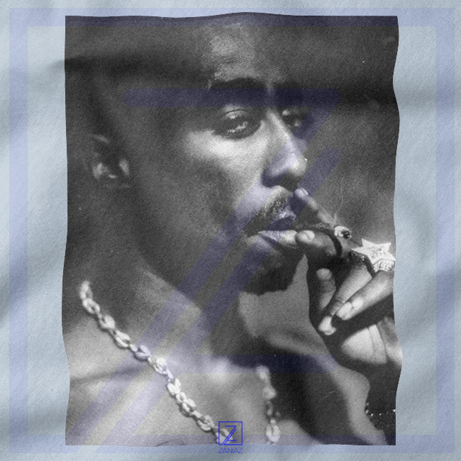 Tupac Shakur Smoke Best closeup Tank Top - Rapper