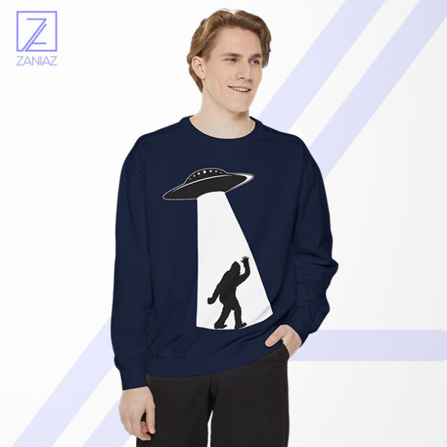 UFO Aliens Bigfoot Sweatshirt