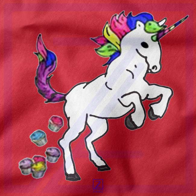 Unicorn Cupcakes closeup Hoodie - Buy Mythical Creature