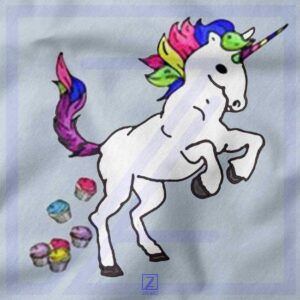Unicorn Cupcakes closeup Tank Top - Buy Mythical Creature