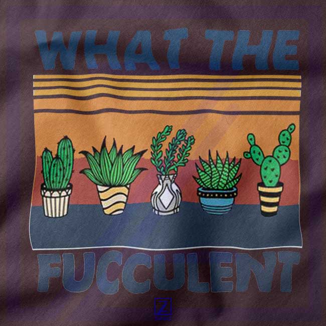 What The Fucculent closeup Tank Top - Funny Cactus