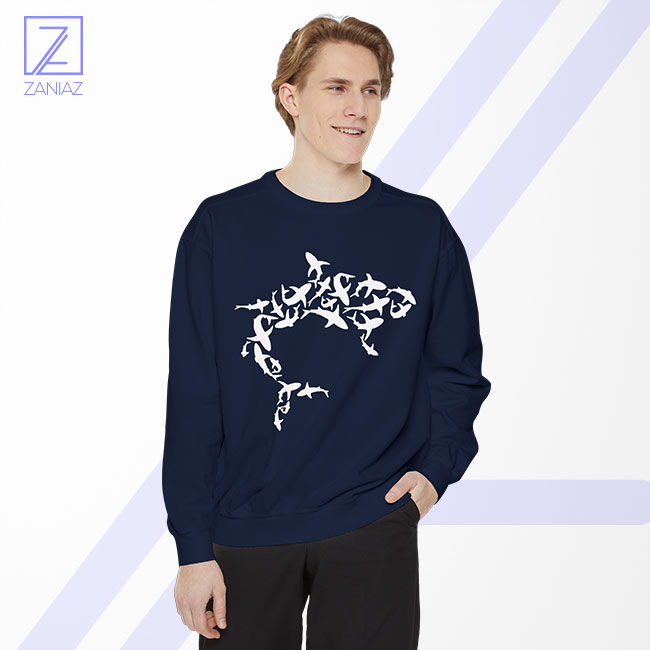 White Shark Lover Sweatshirt - Buy Animal