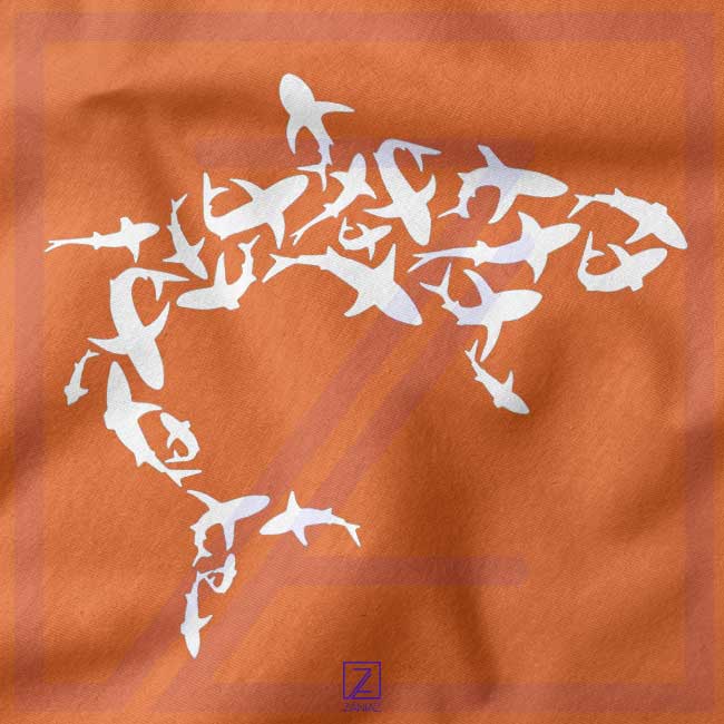 White Shark Lover closeup Sweatshirt - Buy Animal
