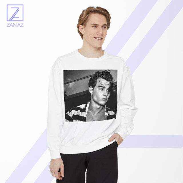 Buy Young Johnny Depp Sweatshirt