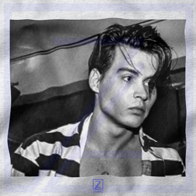 Young Johnny Depp closeup Tshirt - Buy Cinema