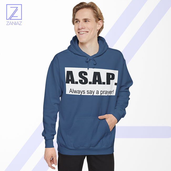 Always Say A Prayer Hoodie - Funny Christian