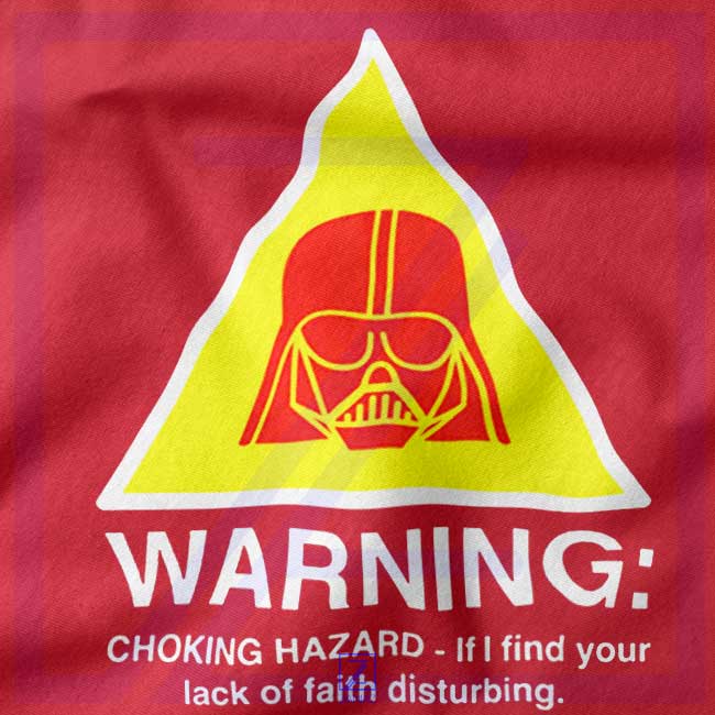 Darth Vader Choking Hazard closeup Hoodie - Star Wars Disney