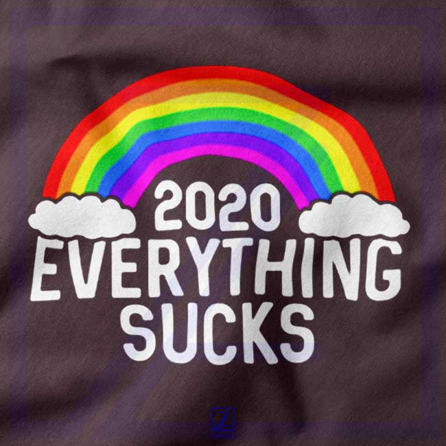 Everything Sucks 2020 closeup Tank Top - Coronavirus