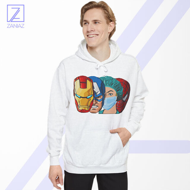 Female Nurse Heroes Hoodie