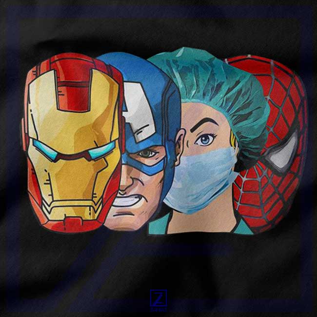 Female Nurse Heroes closeup Tank Top - Nurses Marvel Characters