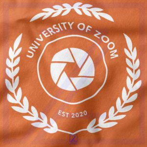 Funny University of Zoom closeup Hoodie - Coronavirus Pandemic