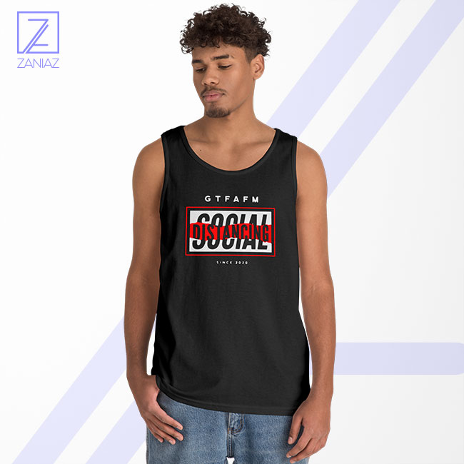 GTFAFM Coronavirus Tank Top - Social Distancing