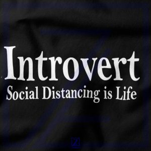 Introvert Social Distancing is Life closeup Tank Top - Physical Distancing