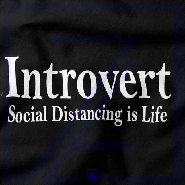 Introvert Social Distancing is Life closeup Tank Top - Physical Distancing