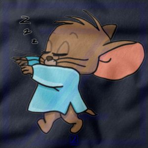 Jerry Sleepwalking closeup Sweatshirt - American Animated