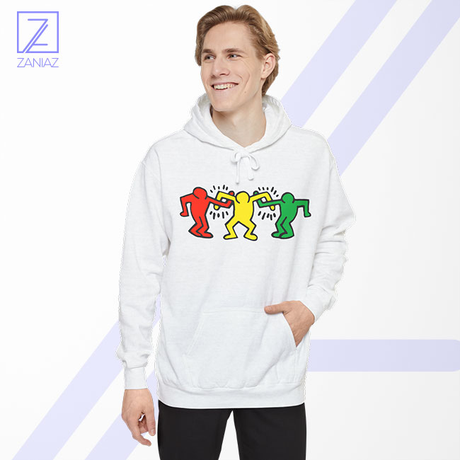 Keith Haring Friends Hoodie - American Artist