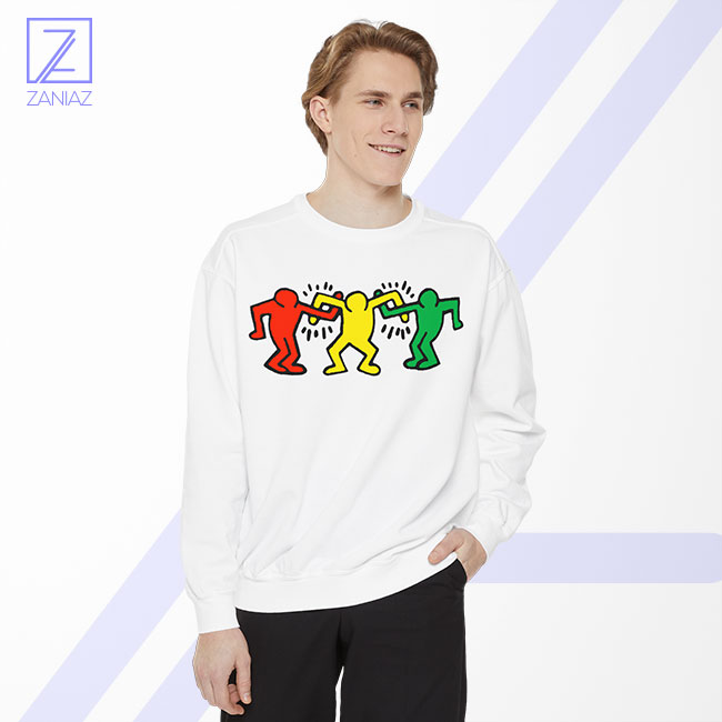 Keith Haring Friends Sweatshirt - American Artist