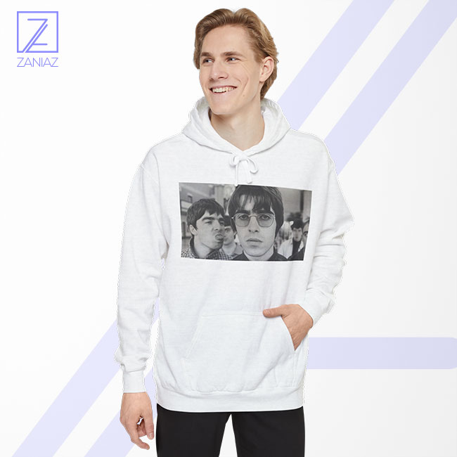 Liam and Noel Gallagher Hoodie - Oasis Band
