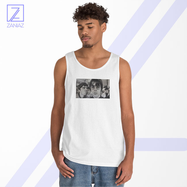 Liam and Noel Gallagher Tank Top - Oasis Band