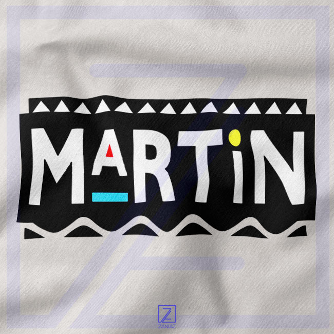 Martin Comedy closeup Tshirt - American Sitcom