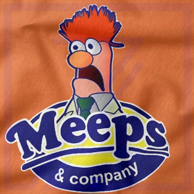Meeps and Company closeup Hoodie - Beaker Muppet