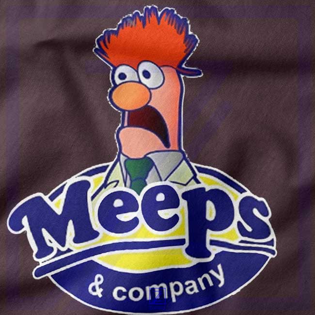 Meeps and Company closeup Sweatshirt - Beaker Muppet