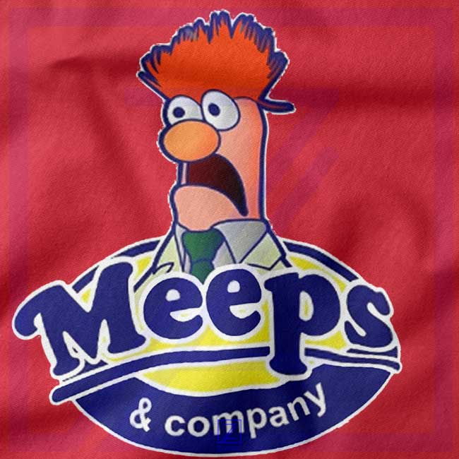 Meeps and Company closeup Tank Top - Beaker Muppet
