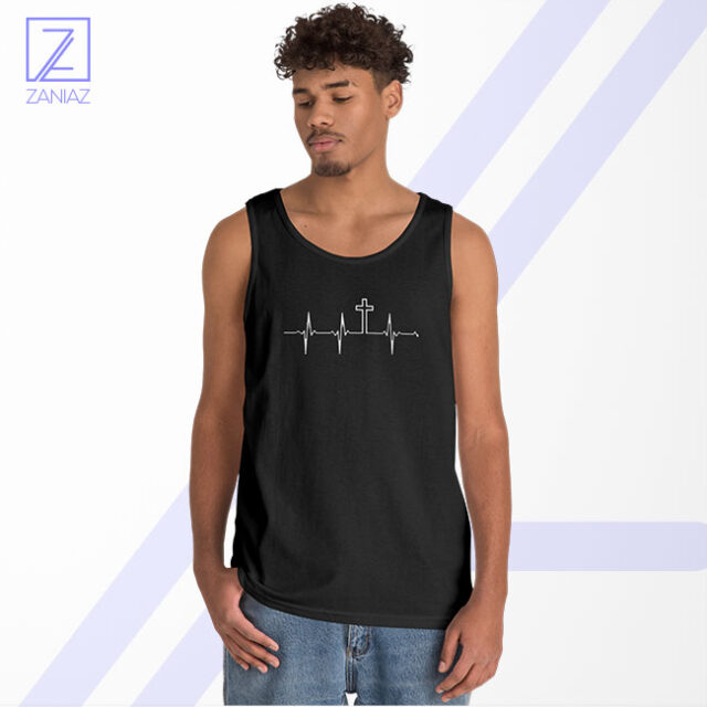 My Heartbeat Is The Cross Tank Top