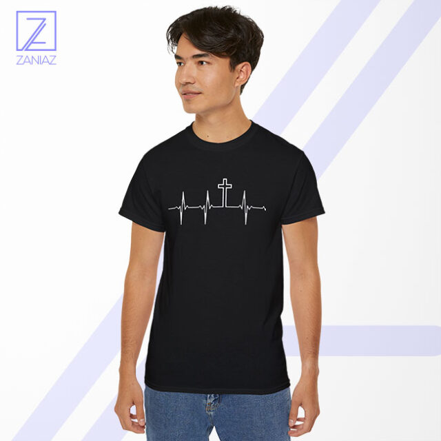 My Heartbeat Is The Cross Tshirt