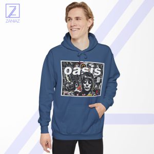 Oasis Band Collage Hoodie - English Music