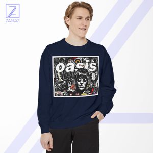 Oasis Band Collage Sweatshirt - English Music