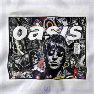 Oasis Band Collage closeup Sweatshirt - English Music