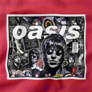 Oasis Band Collage closeup Tank Top - English Music