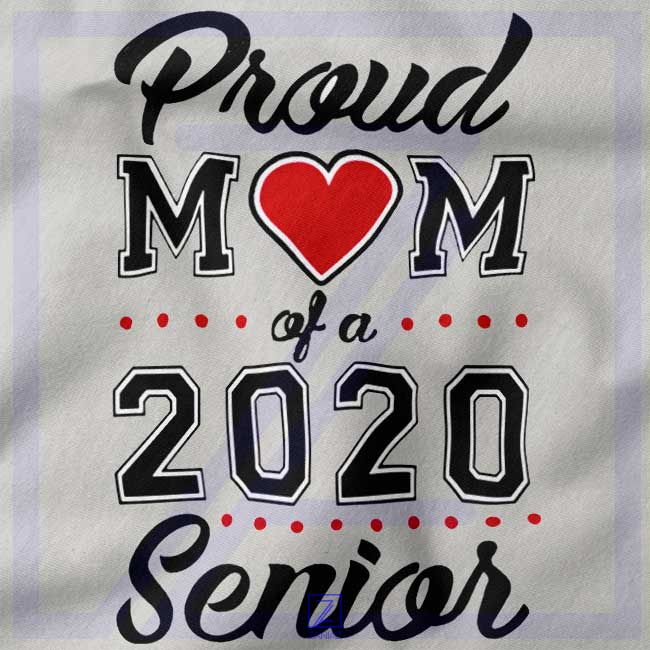 Proud Mom of a 2020 Senior closeup Tank Top - Mother's Day