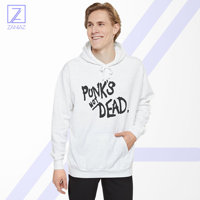 Punk's Not Dead Hoodie - Misfits Music Rock