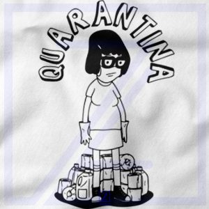 QuaranTINA closeup Hoodie - Bobs Burgers Animated Sitcom