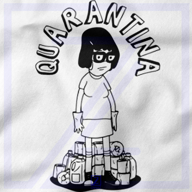 QuaranTINA closeup Hoodie - Bobs Burgers Animated Sitcom