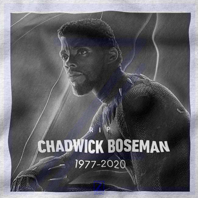 RIP Chadwick Black Panther closeup Tshirt - Wakanda Forever