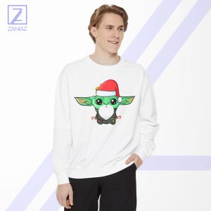 Santa Baby Yoda Sweatshirt - Christmas Mandalorian