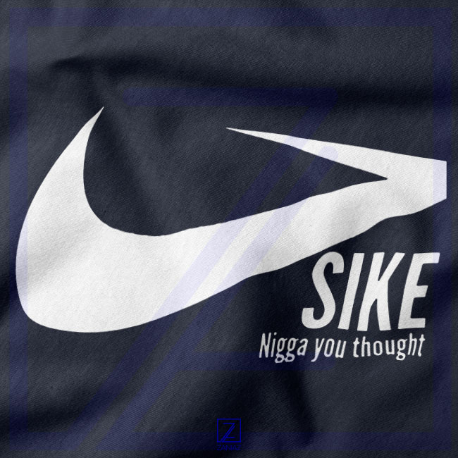 Sike Nigga You Thought closeup Sweatshirt - Meme Instagram