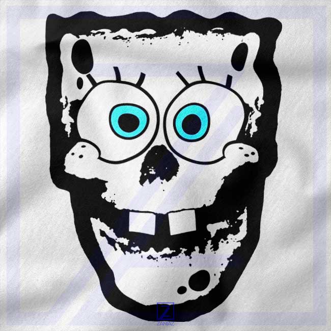 Spongebob Misfits closeup Tshirt - Cartoons Parody