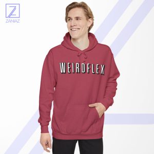 Weird Flex Meme Hoodie - Logo Parody