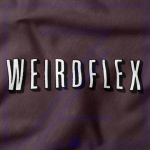 Weird Flex Meme closeup Hoodie - Logo Parody